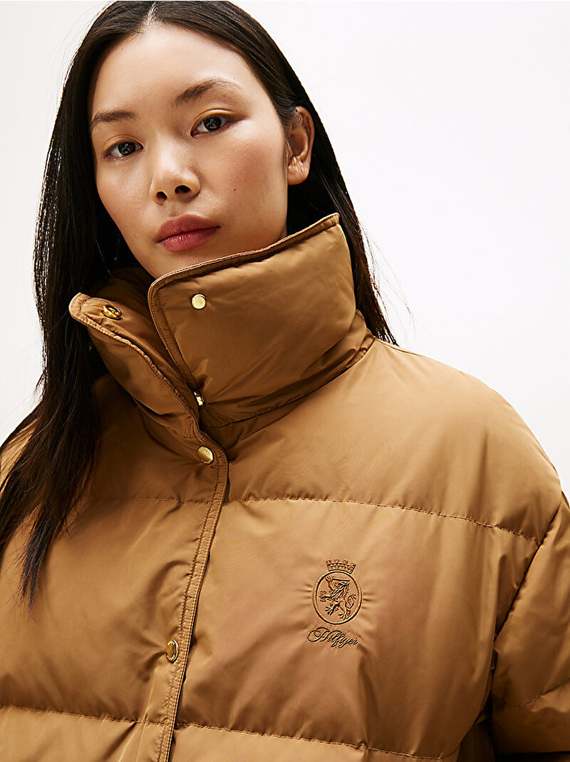 Kadın Crest Down Regular Mont Bej  WW0WW47294GWA