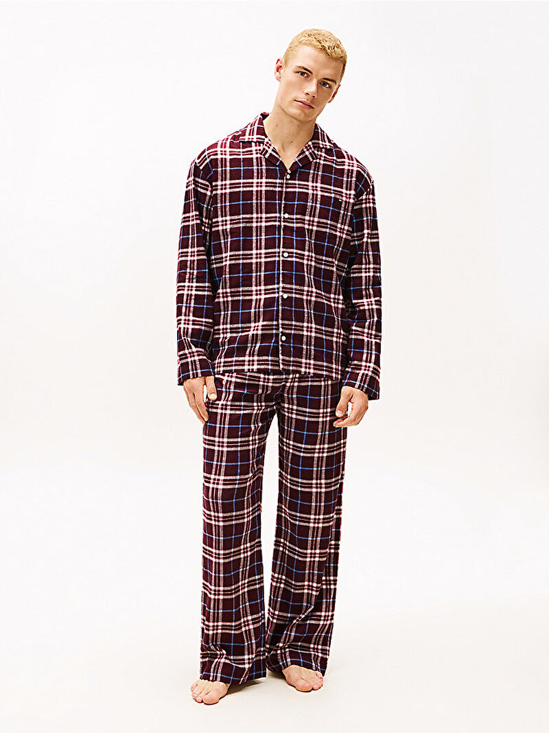 Erkek Relaxed Flannel Pijama Seti Çok renkli UM0UM036590KQ