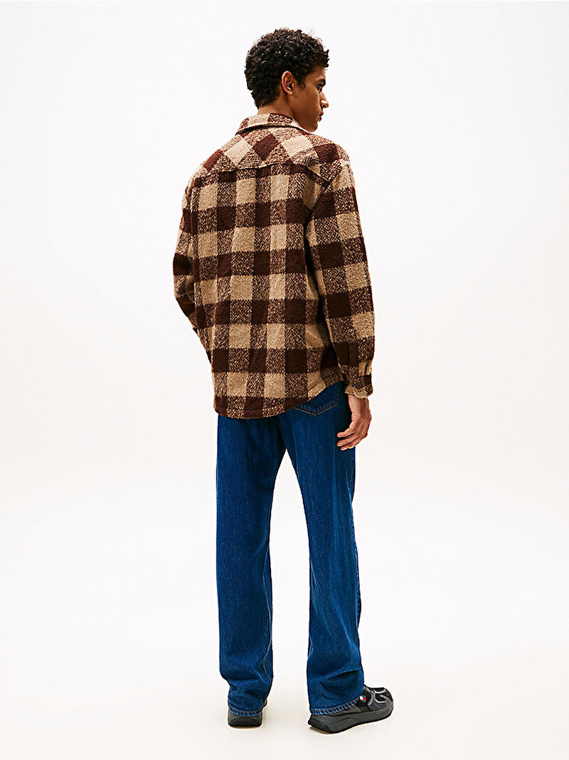 Erkek TJM Check Overshirt Gömlek Çok renkli DM0DM22013GS7