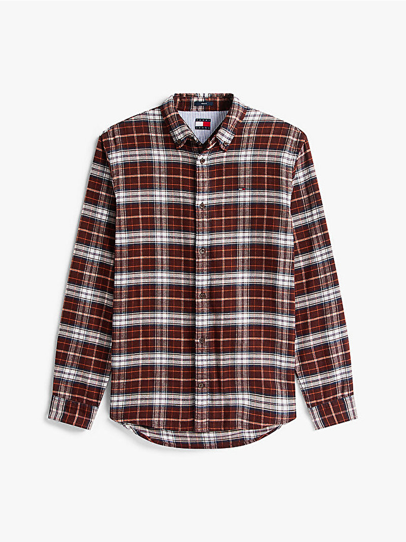 Erkek TJM Regular Flannel Gömlek Çok renkli DM0DM22024GS7
