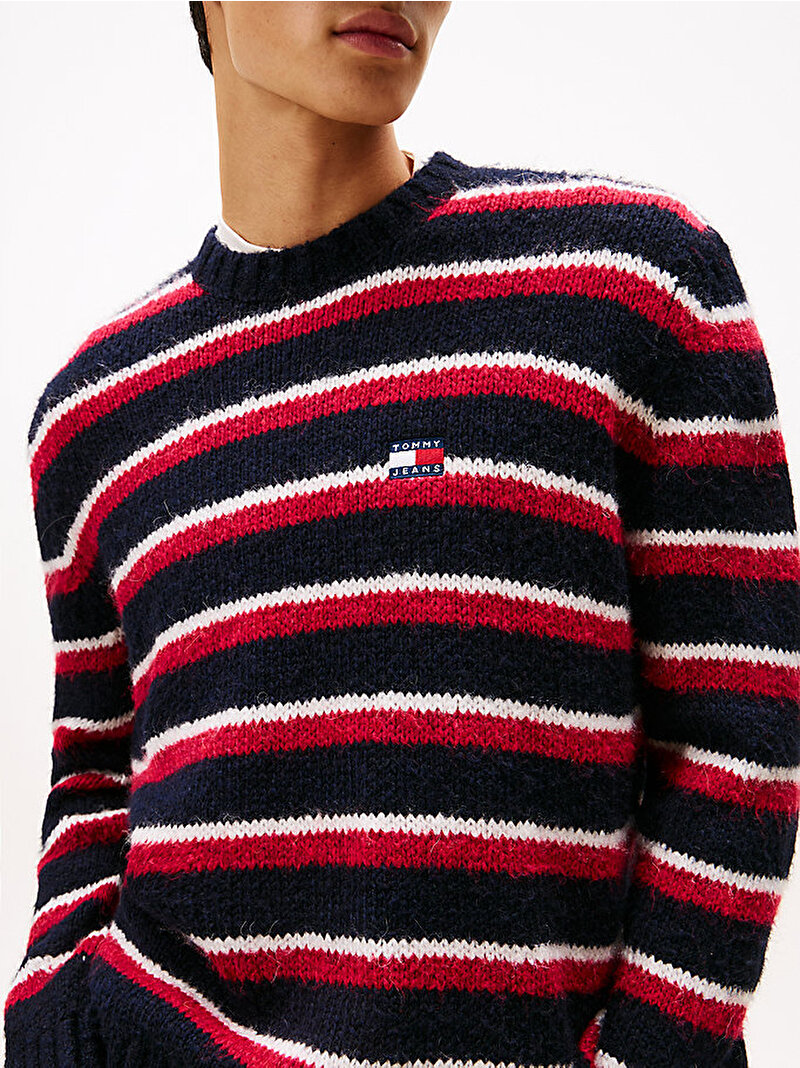 Erkek TJM Regular Brushed Kazak Çok renkli DM0DM22109XJ7