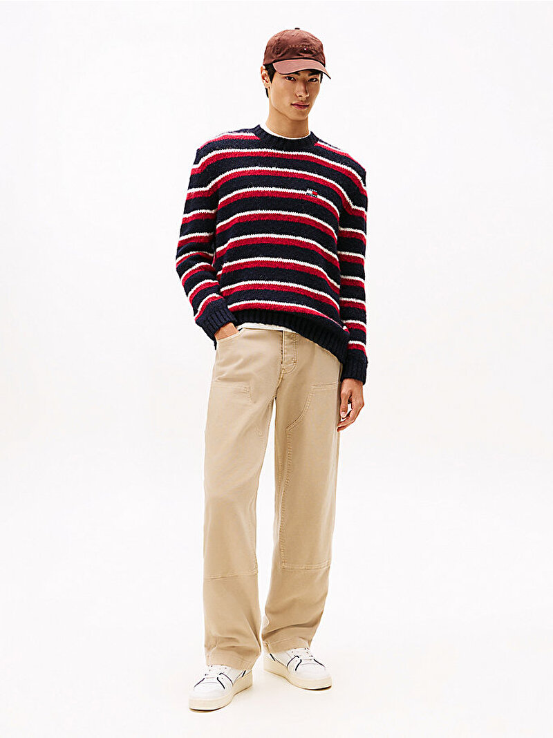 Erkek TJM Regular Brushed Kazak Çok renkli DM0DM22109XJ7