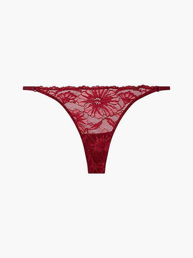 Kadın Lurex Tanga Kırmızı UW0UW06099XJS