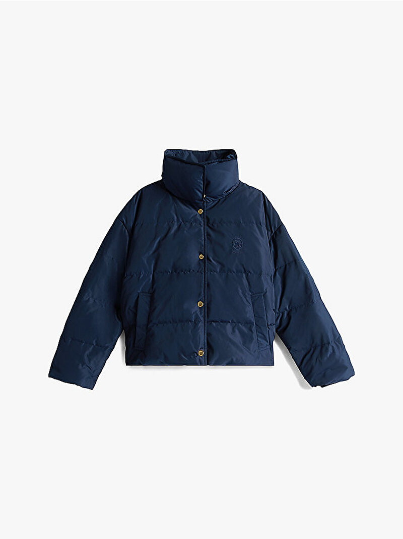 Kadın Crest Down Regular Mont Lacivert WW0WW47294C1G