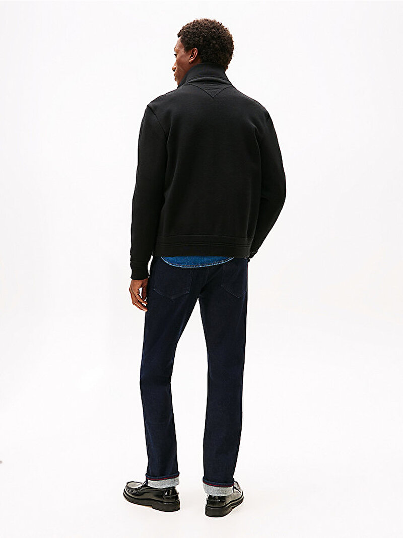 Erkek Mixed Media Ceket Siyah MW0MW40774BDS