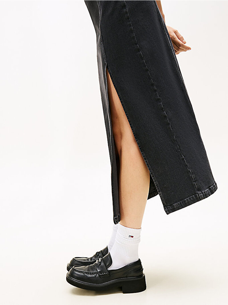 Kadın Maxi Elbise Siyah DW0DW216341BZ