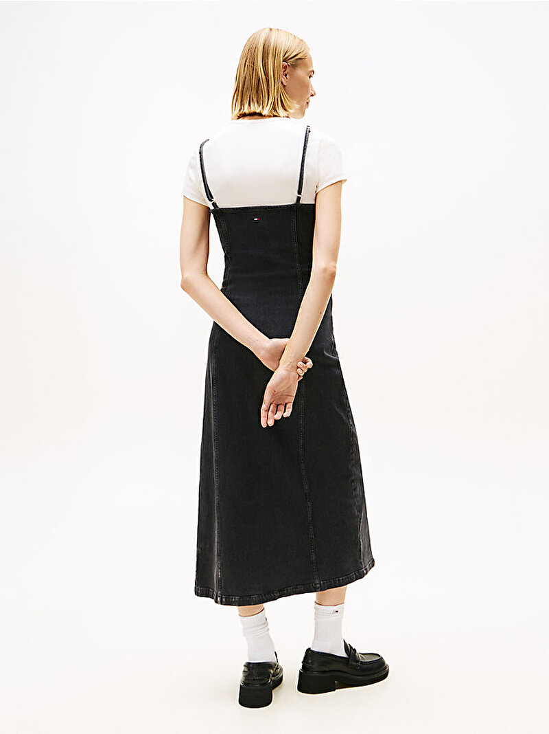 Kadın Maxi Elbise Siyah DW0DW216341BZ