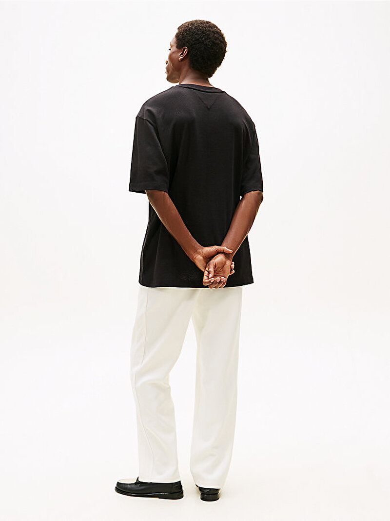 Erkek Modern Athleisure T-shirt Siyah MW0MW41466BDS