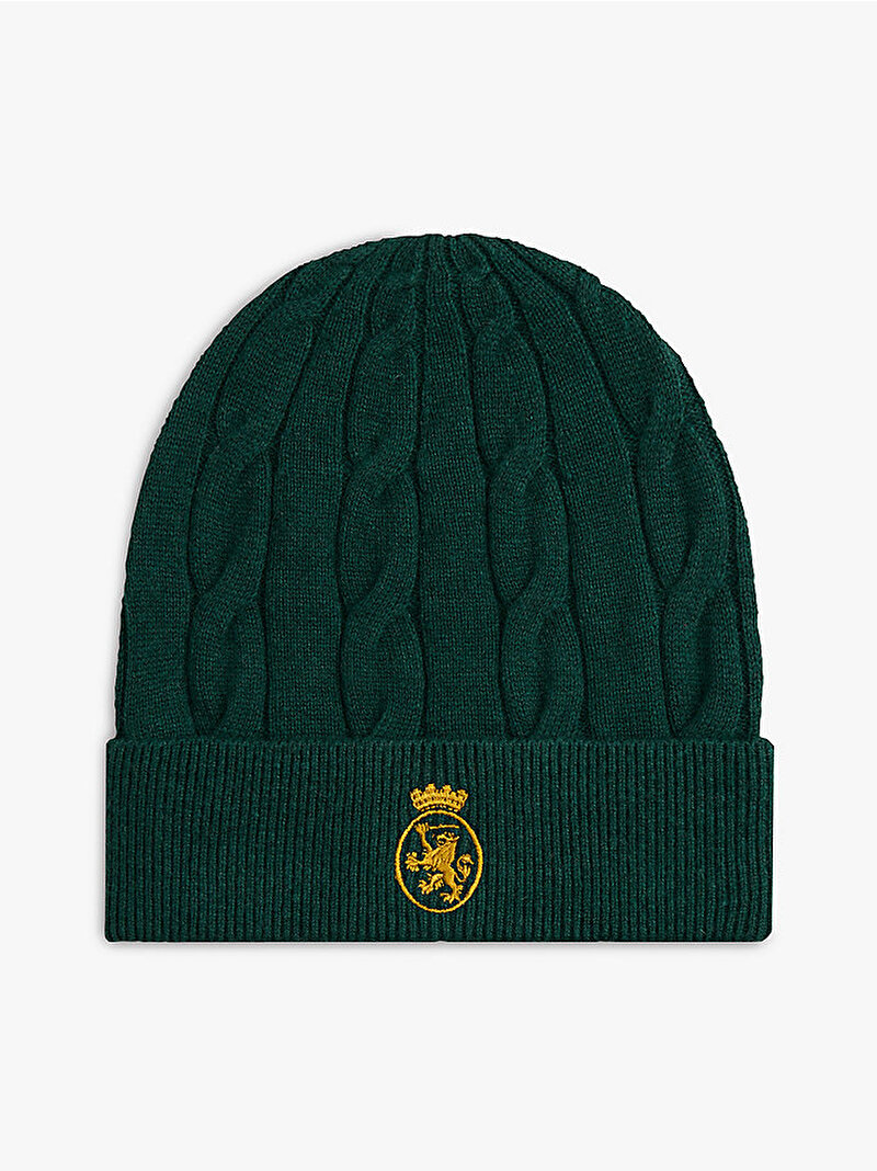 Çocuk Unisex TH Crest Knit Bere Yeşil AU0AU02041L6K