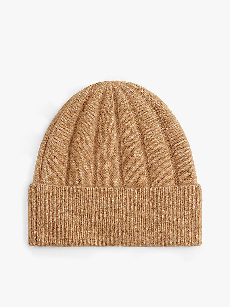 Kadın TH Flag Fluffy Bere Bej  AW0AW17779RBC