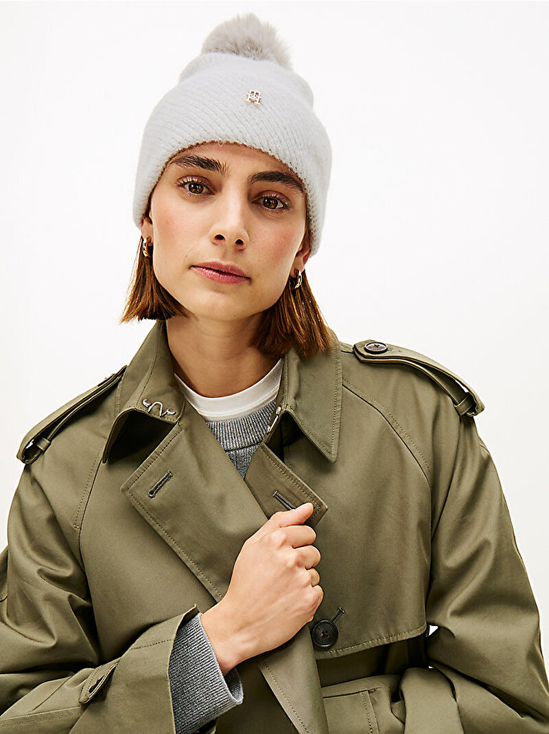 Kadın Pom Pom Bere Beyaz  AW0AW17992PQU
