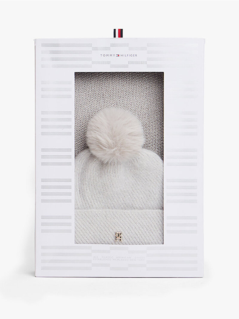 Kadın Pom Pom Bere Beyaz  AW0AW17995PQU