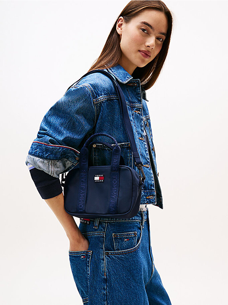 Kadın TJW Essential Çapraz Çanta Lacivert AW0AW17889C1G