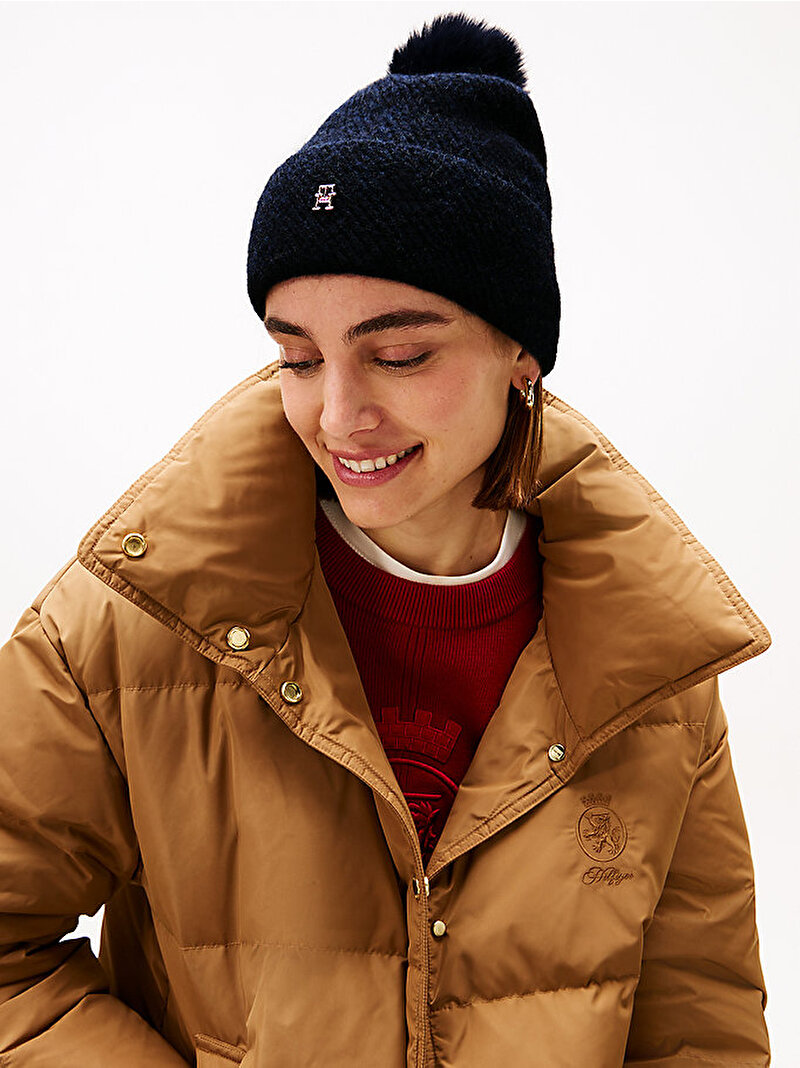 Kadın Pom Pom Bere Lacivert AW0AW18212DW6