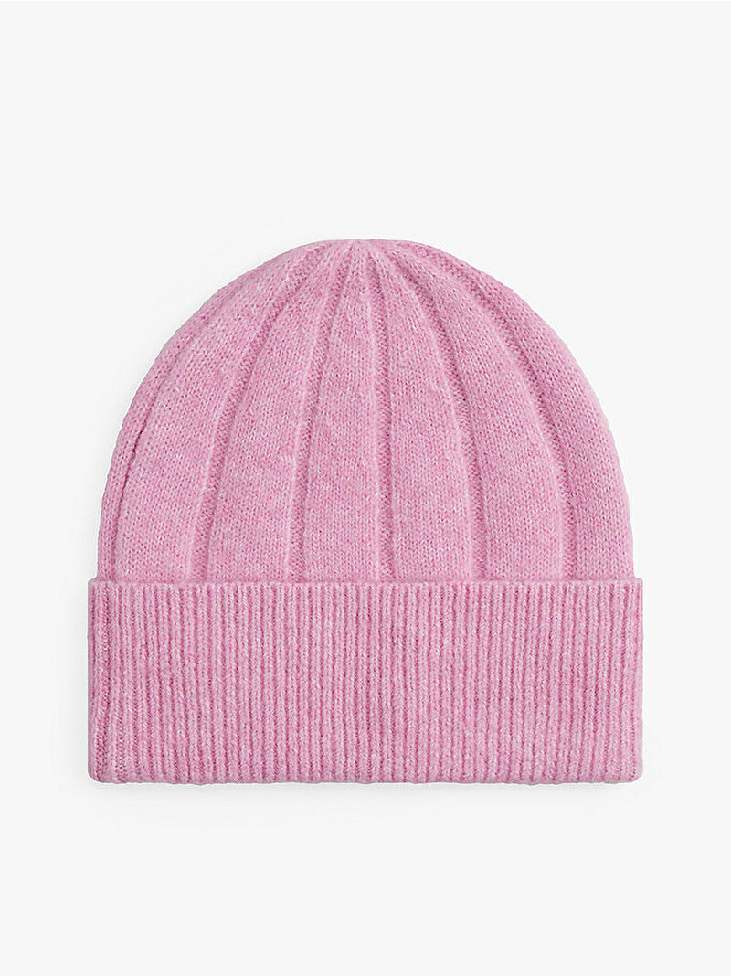 Kadın TH Flag Fluffy Bere Pembe  AW0AW17779TR9