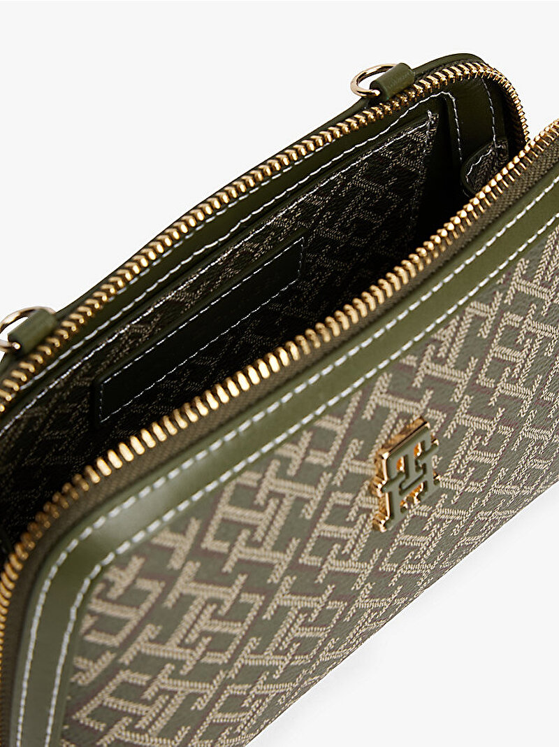 Kadın TH Monoplay Mini Çapraz Çanta Yeşil AW0AW17712MT1