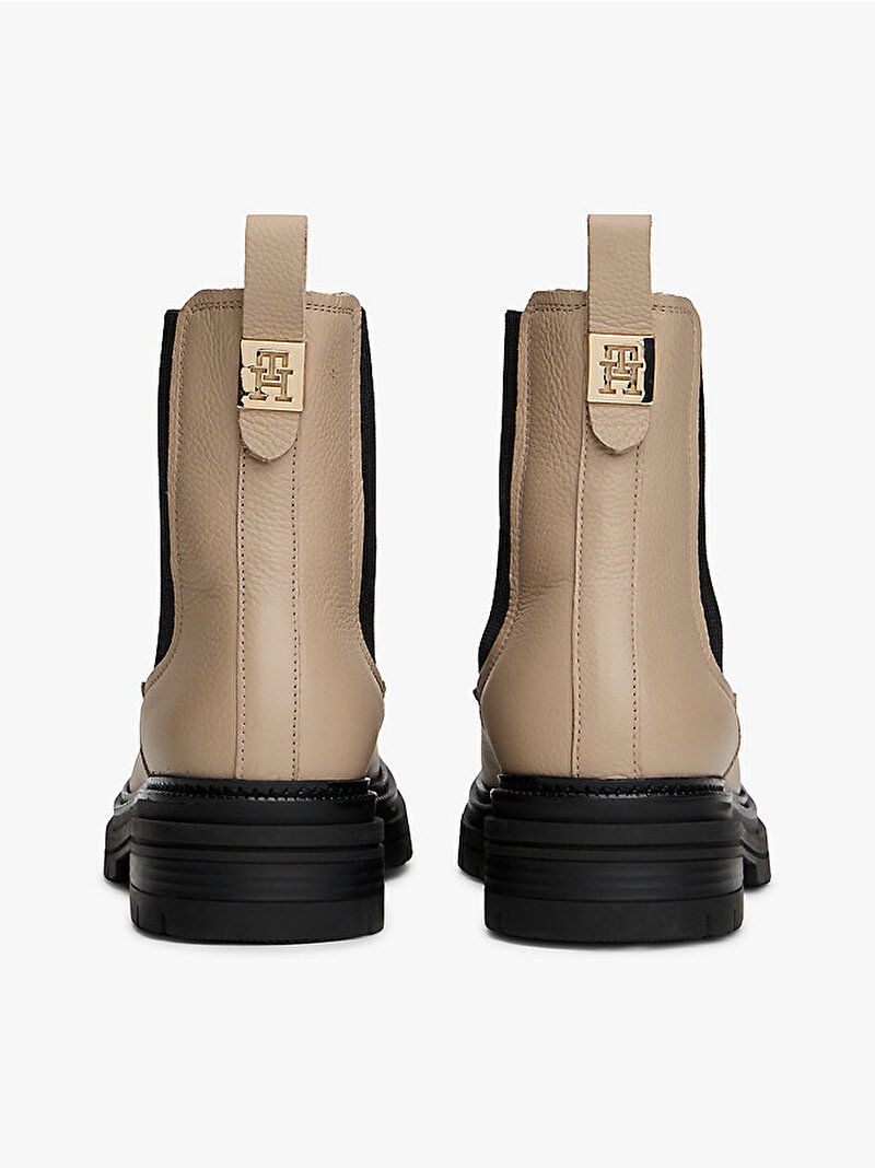 Kadın TH Plaque Pebble Bot Bej  FW0FW08771AFE