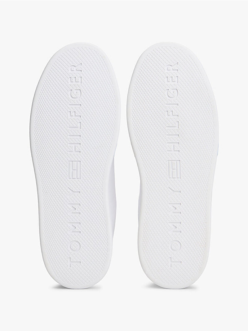 Kadın TH Icon Court Sneaker Beyaz  FW0FW08948YBS