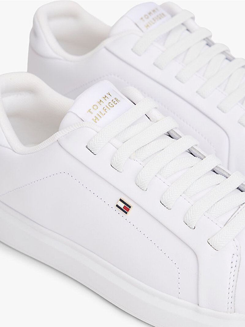 Kadın TH Icon Court Sneaker Beyaz  FW0FW08948YBS