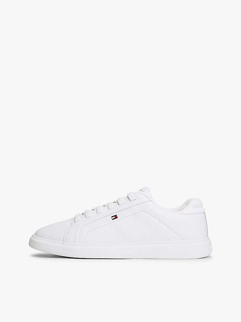 Kadın TH Icon Court Sneaker Beyaz  FW0FW08948YBS