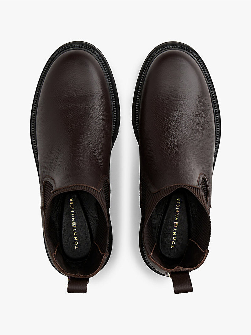 Kadın TH Plaque Pebble Bot Kahverengi FW0FW08771BCR