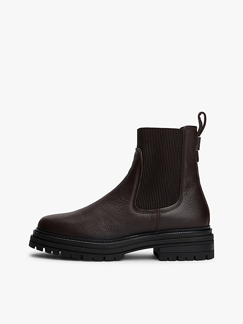 Kadın TH Plaque Pebble Bot Kahverengi FW0FW08771BCR