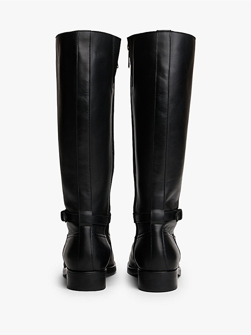 Kadın TH Buckle Riding Bot Siyah FW0FW08873BDS