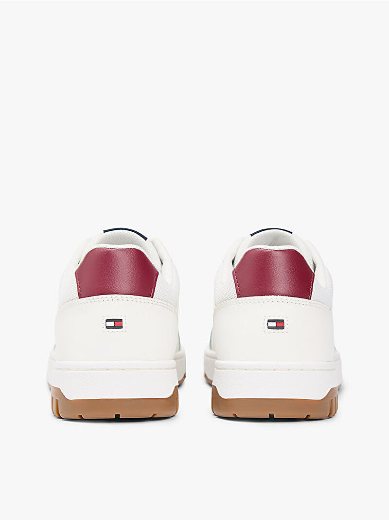 Erkek TH Basket Core Sneaker Beyaz  FM0FM057130GY
