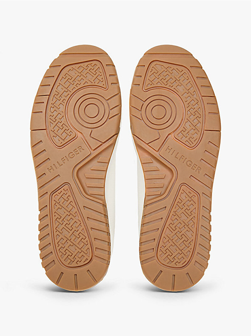 Erkek TH Basket Core Sneaker Beyaz  FM0FM057130GY