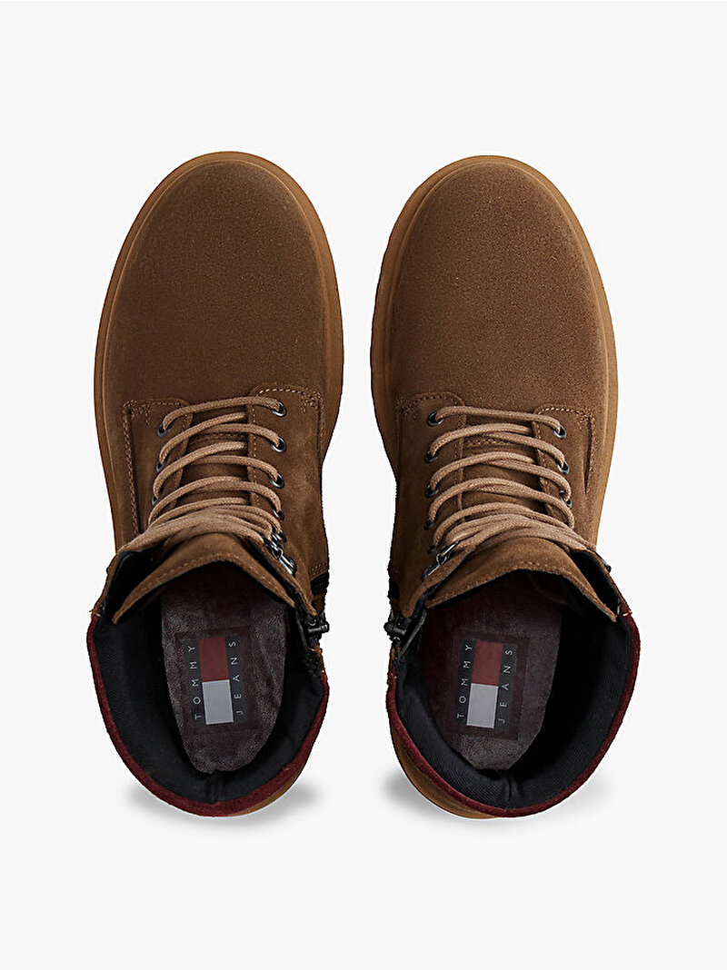 Erkek TJM Lace Up Bot Kahverengi EM0EM01642GWN