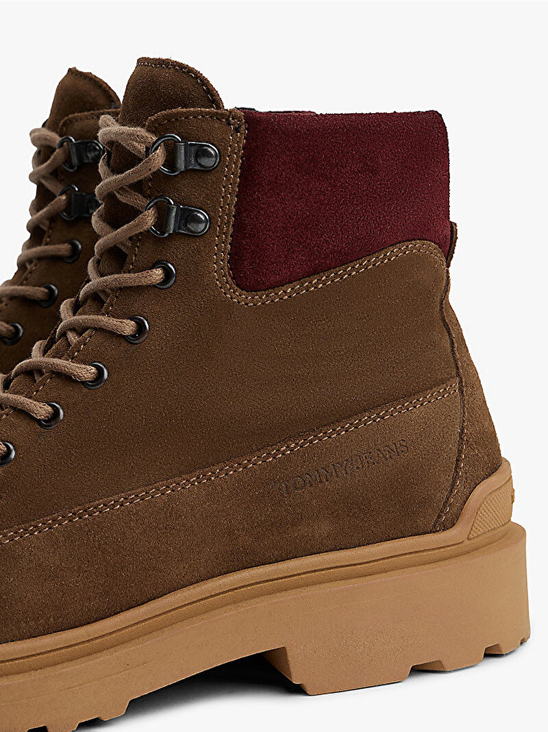 Erkek TJM Lace Up Bot Kahverengi EM0EM01642GWN