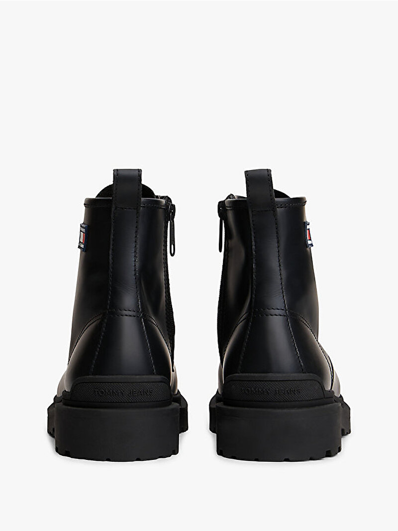 Erkek TJM Lace Up Rubberiz Bot Siyah EM0EM01628BDS