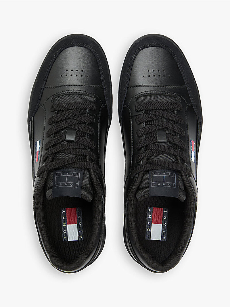 Erkek TJM Cupsole Sneaker Siyah EM0EM01660BDS