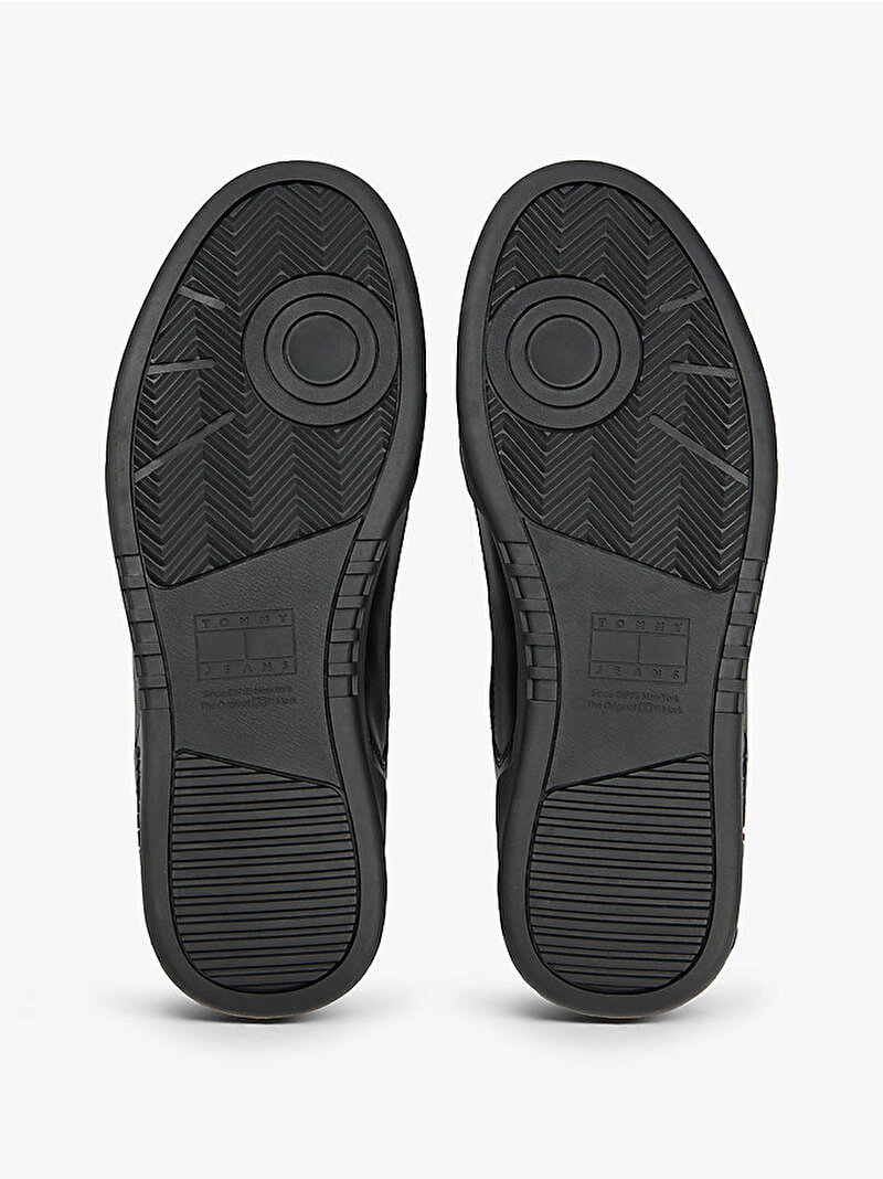 Erkek TJM Cupsole Sneaker Siyah EM0EM01660BDS