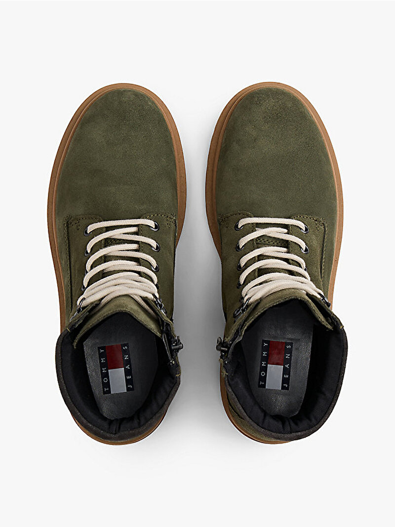 Erkek TJM Lace Up Bot Yeşil EM0EM01642MRH