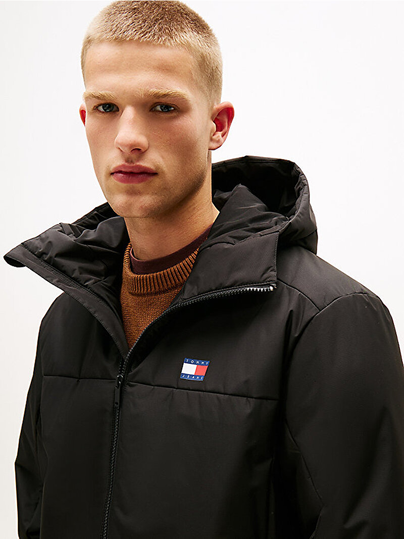 Erkek TJM Padded Poly Mont Siyah DM0DM22065BDS