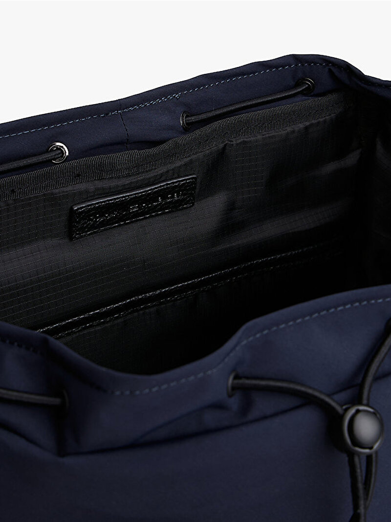 Erkek TH Travel Flap Sırt Çantası Lacivert AM0AM14038DW6