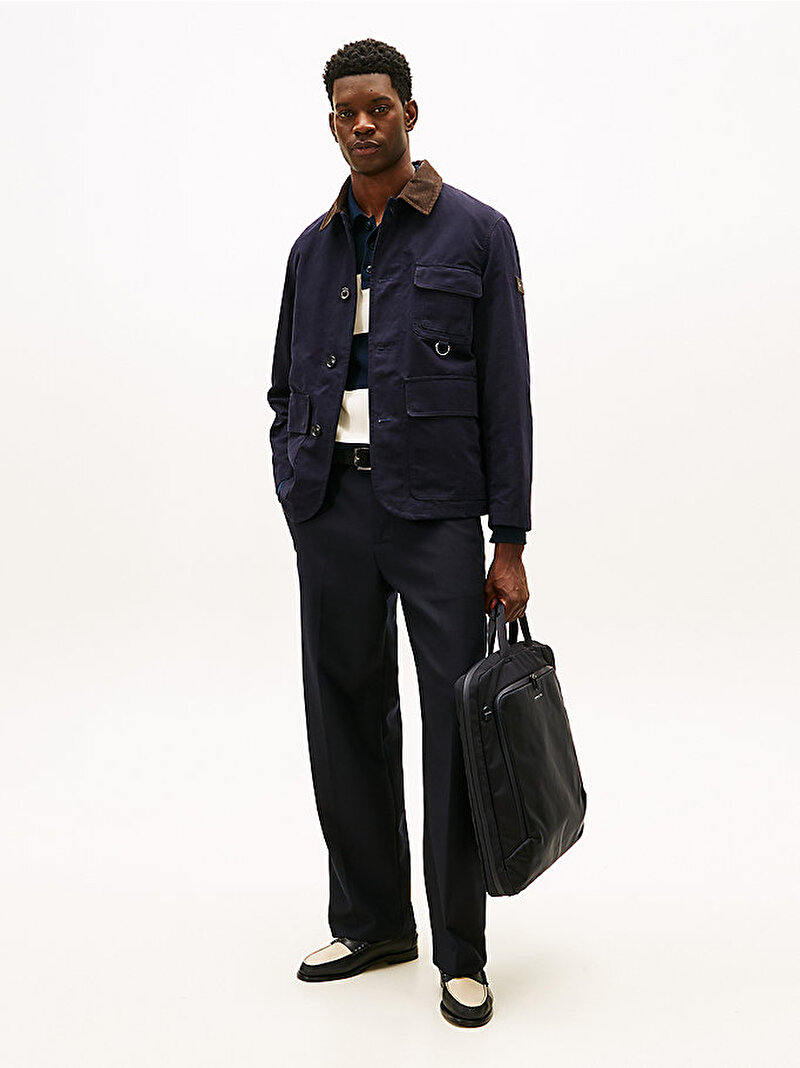 Erkek TH Travel Duffle Seyahat Çantası Siyah AM0AM14036BDS