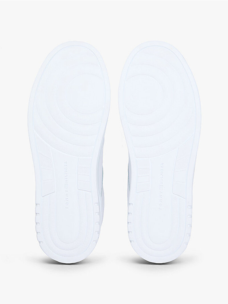 Kadın Th Sporty Cupsole Sneaker Beyaz FW0FW09025YBS