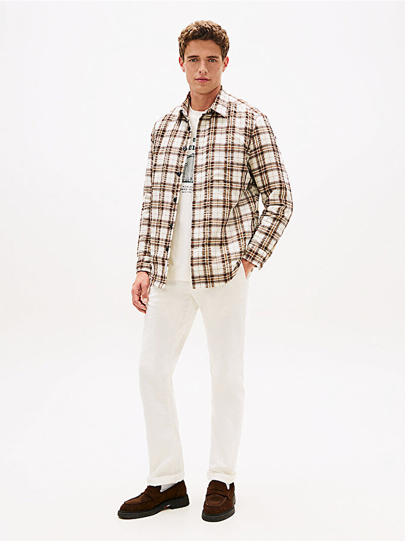 Erkek Padded Relax Overshirt Gömlek Çok renkli MW0MW405120M7