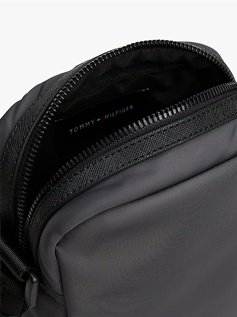 Erkek TH Repreve Mini Çapraz Çanta Gri AM0AM14009PSM