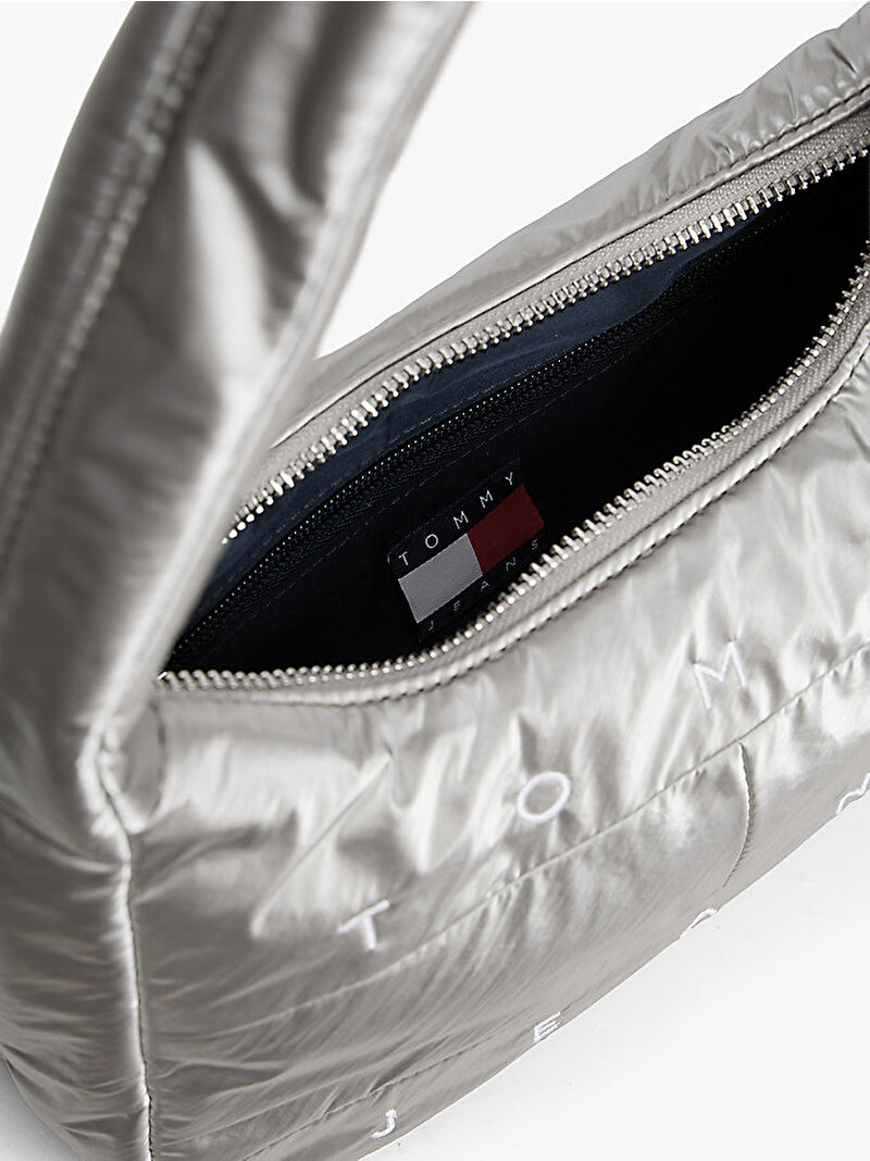 Kadın TJW Archive Silver Omuz Çantası Gümüş AW0AW180660IP