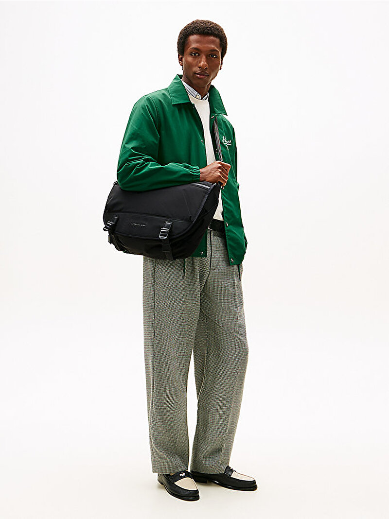 Erkek TH Travel Laptop Çantası Siyah AM0AM13992BDS