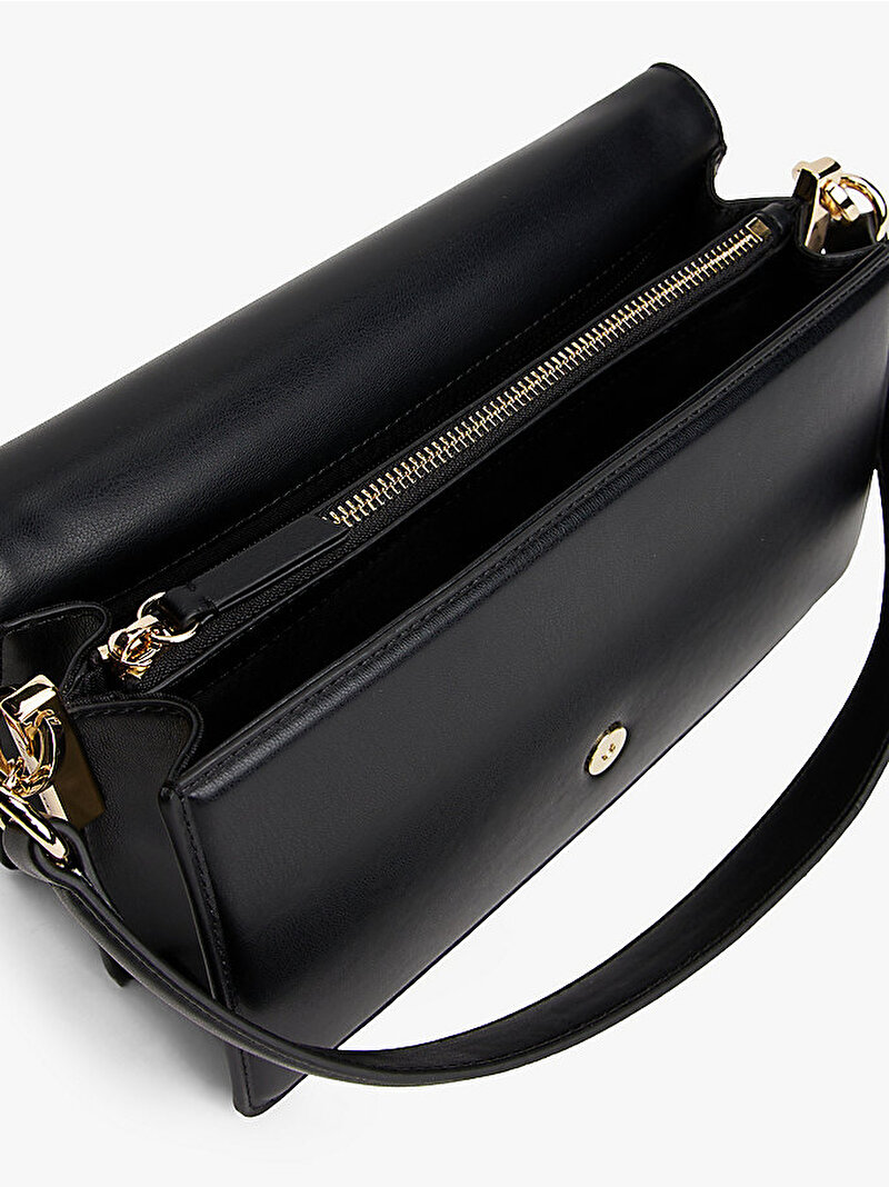 Kadın TH Heritage Çapraz Çanta Siyah AW0AW18029BDS