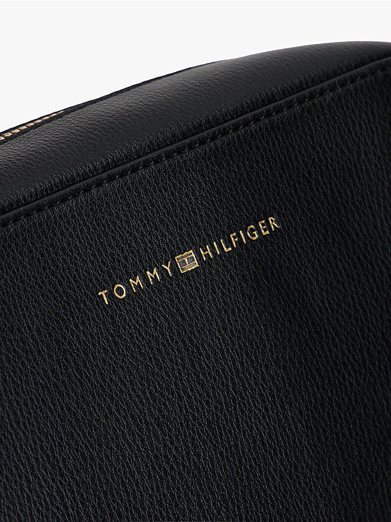 Kadın TH Logo Camera Çanta Siyah AW0AW18115BDS