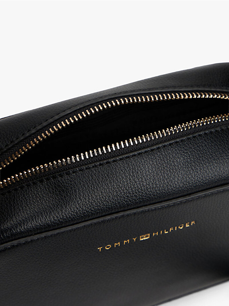 Kadın TH Logo Camera Çanta Siyah AW0AW18115BDS