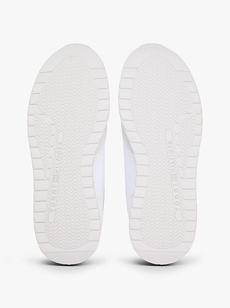 Kadın Monogram Mix Material Sneaker Beyaz FW0FW09267YBS