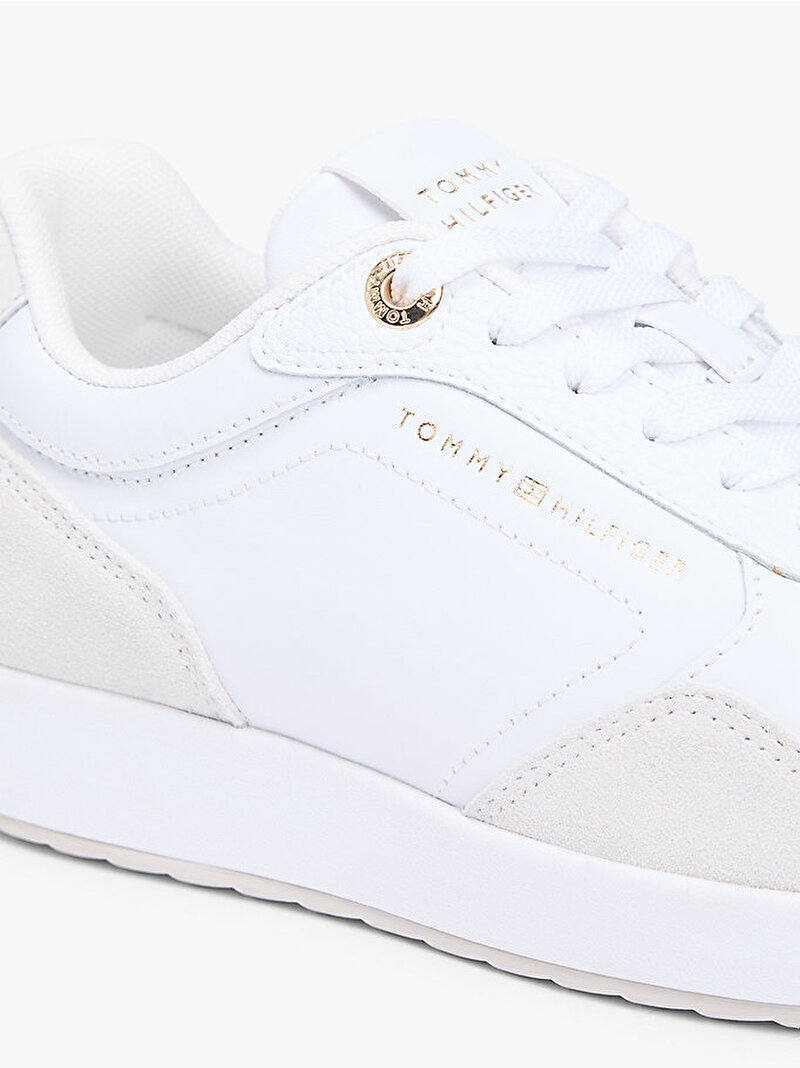 Kadın Monogram Mix Material Sneaker Beyaz FW0FW09267YBS