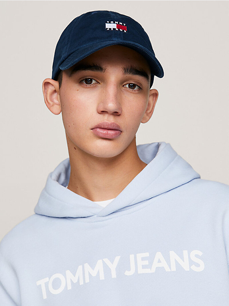 Erkek Tjm Herigate 6 Panel Şapka Lacivert AM0AM12020C1G