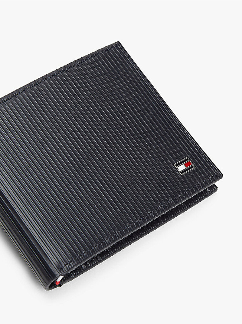 Erkek TH Flag Mini Cüzdan Lacivert AM0AM13958DW6